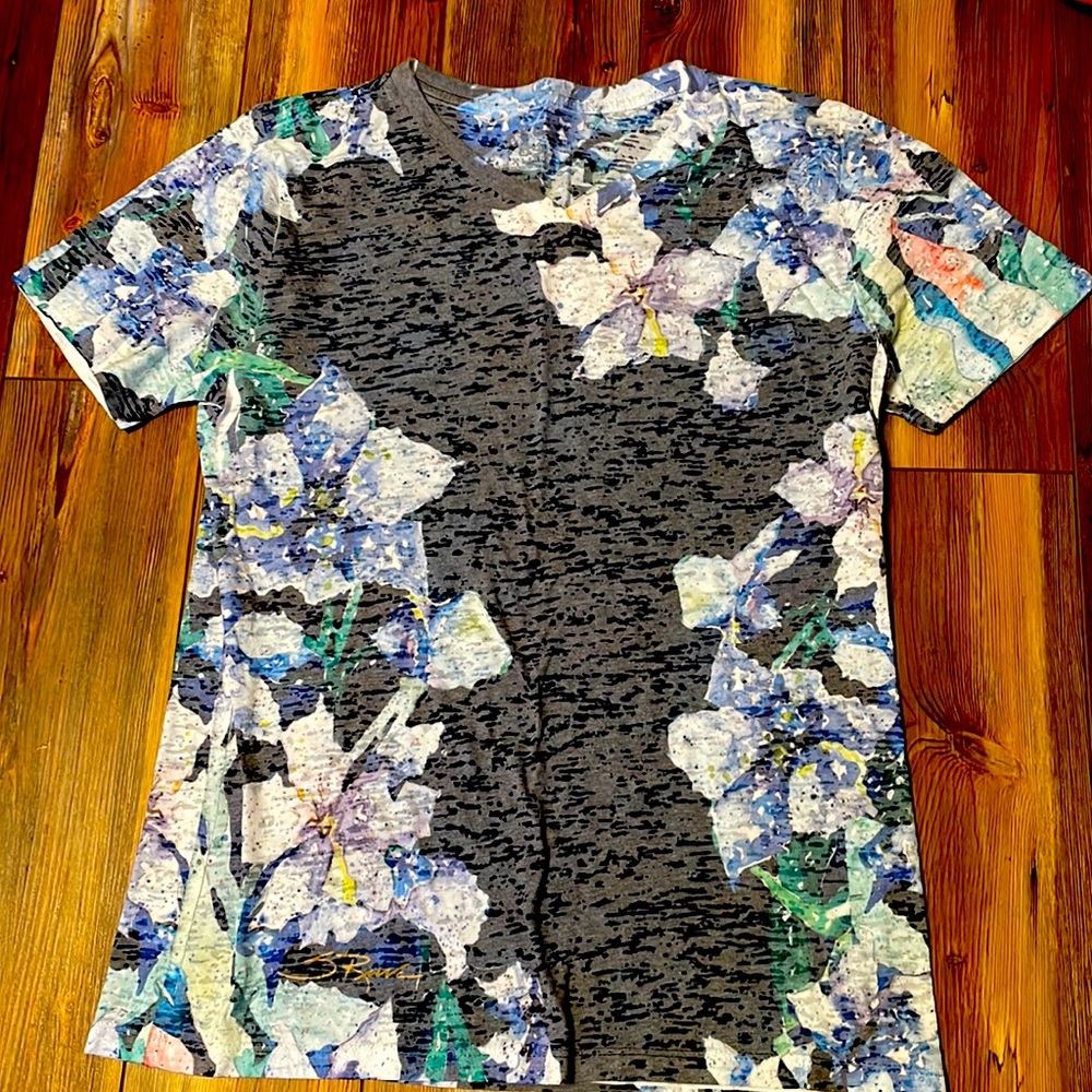 Blue 84 Hawaiian tshirt xl
